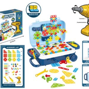 სახრახნისი და აწყობადი სათამაშოების კეისი